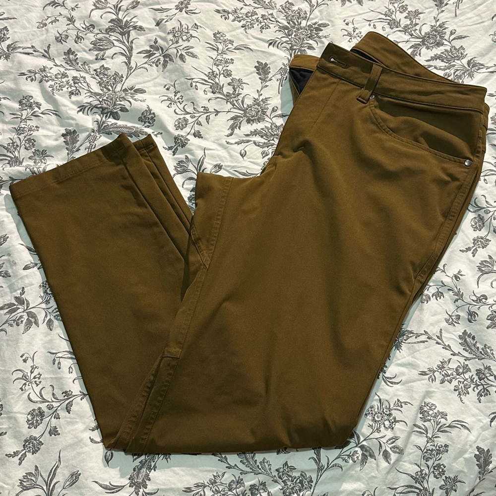 Lululemon ABC Pants, Brown, 32x28